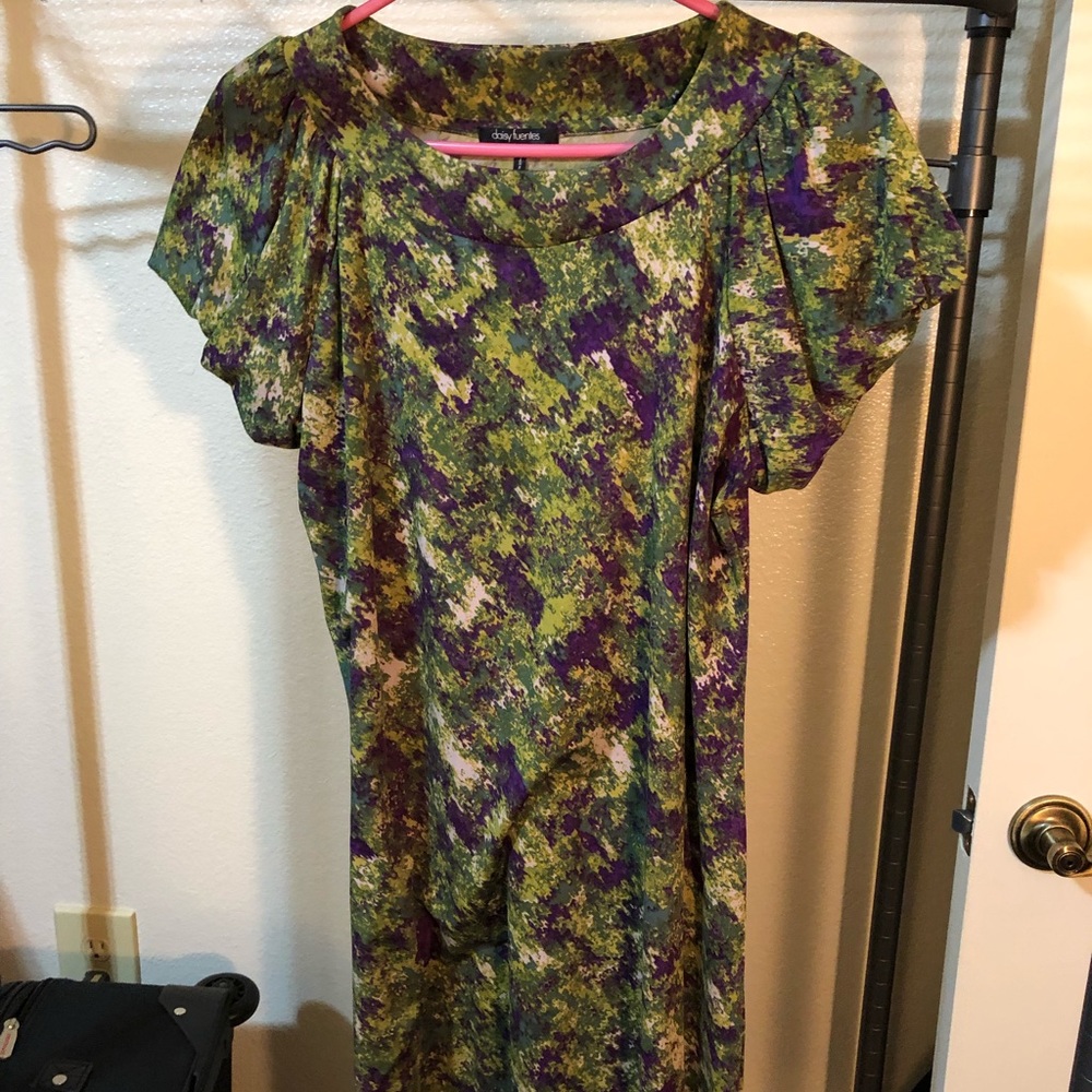 Daisy Fuentes very stylish Dress.